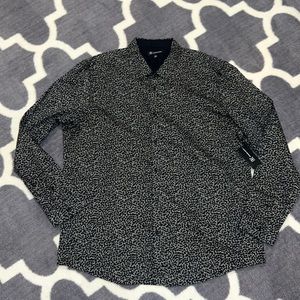 INC Cheetah Print Dress Shirt